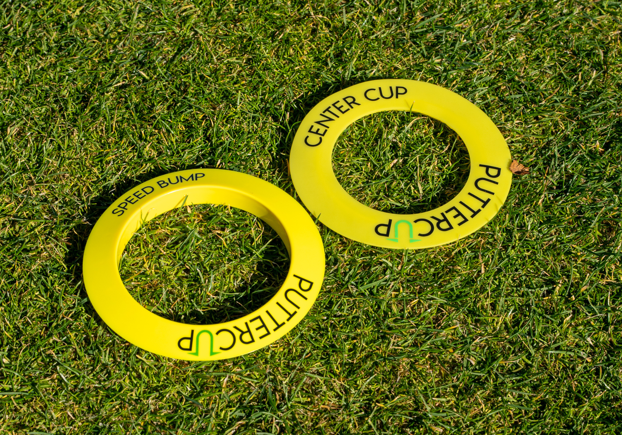 The Practice Green Bundle -- Speed Bump + Center Cup Training Aids